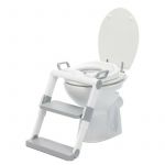 Scara cu reductor WC moale pliabila, 24 luni+, grey white Fillikid