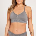 Bustieră tip bralette fără cusături MP pentru femei - Carbon - XS