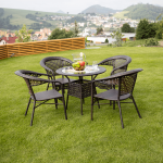 Set de gradina 1+4 maro, GETON