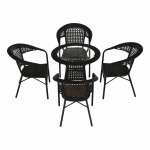 Set de gradina 1+4 maro, GETON
