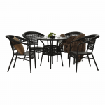 Set de gradina 1+4 maro, GETON