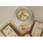 Tableta de ceara parfumata, innobilata cu foita aurie si vorbe frumoase