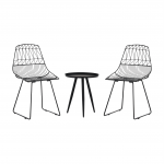 Set de gradina 1 + 2, negru, SAHIR