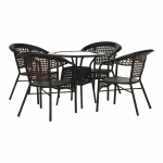 Set de gradina 1+4 maro, GETON