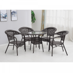 Set de gradina 1+4 maro, GETON