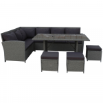 Set gradina, gri, STARK