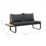 Set canapea de gradina coltar cu perne