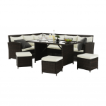 Set gradina, maro/crem, STARK