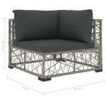 Set mobilier de gradina cu perne