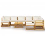 Set mobilier gradina cu perne