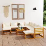 Set mobilier gradina cu perne