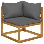 Set mobilier gradina cu perne
