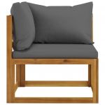 Set mobilier gradina cu perne