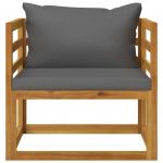 Set mobilier gradina cu perne