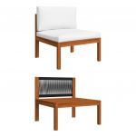 Set mobilier gradina cu perne
