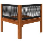 Set mobilier gradina cu perne