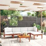 Set mobilier gradina cu perne