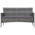 Set mobilier de gradina cu perne