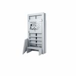 Turn de activitati pliabil Learning Tower - gri deschis