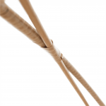 Scaun suspendat, natural / negru / gri, GABE