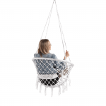 Scaun suspendabil, alb, AMADO 2 NEW