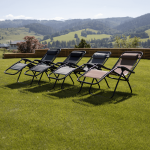 Sezlong de gradina reglabil, GERALD