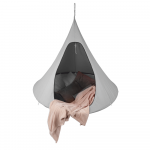 Scaun suspendabil balansoar, gri deschis, KLORIN NEW KLASIK