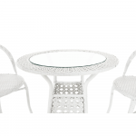 Set ratan de gradina1+2, alb, JENAR