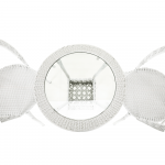 Set ratan de gradina1+2, alb, JENAR