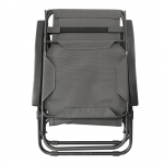 Set de 2 scaune reglabile de gradina, gri, KASPIAN