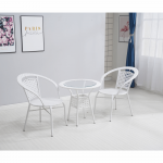 Set ratan de gradina1+2, alb, JENAR
