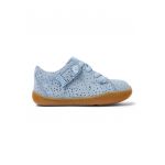 Pantofi casual din piele intoarsa cu aspect stralucitor