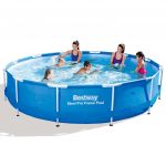 Bestway Piscina rotunda Steel Pro, cadru de oTel, 366x76 cm, 56706