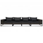 Set canapele de gradina cu perne