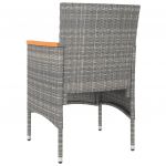 Set cu scaun de gradina si taburet