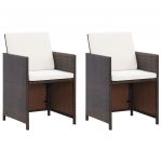 Set scaune de gradina si taburet