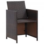 Set scaune de gradina si taburet