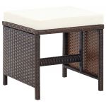 Set scaune de gradina si taburet