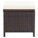Set scaune de gradina si taburet