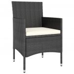 Set cu scaun de gradina si taburet
