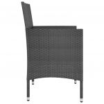 Set cu scaun de gradina si taburet