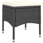 Set cu scaun de gradina si taburet