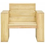 Scaun de gradina & perne rosii cu carouri