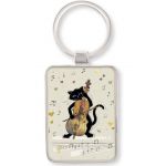 Breloc - Chat Musique Violoncelle | Kiub