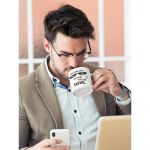 Cana personalizata Thug Life pentru Sef, Priti Global, 300ml