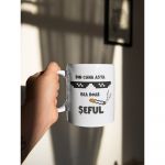 Cana personalizata Thug Life pentru Sef, Priti Global, 300ml