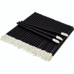 Aplicatoare pentru gene si buze, cu microfibre, 50 bucati