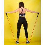 Benzi elastice pentru exercitii pilates, exercitii fitness, antrenament acasa