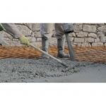 Sapa de tras beton cu maner de OTEL si lama OTEL