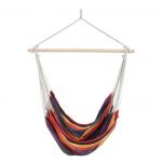 Scaun balansoar suspendabil, alb/model dungi, LINDO NEW
